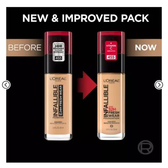 🆕💄NEW!! L'Oreal Infallible 24HR Fresh Wear Foundation - 425, Linen - Picture 7 of 10